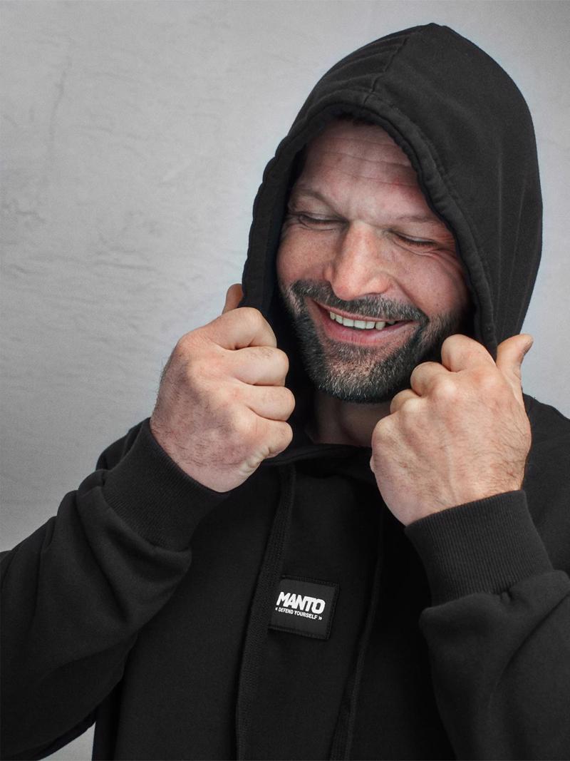 MANTO hoodie endurance- black